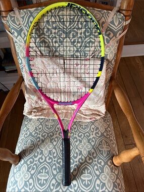 Babolat Nadal Jr 26 Pink & Yellow Tennis Racket
